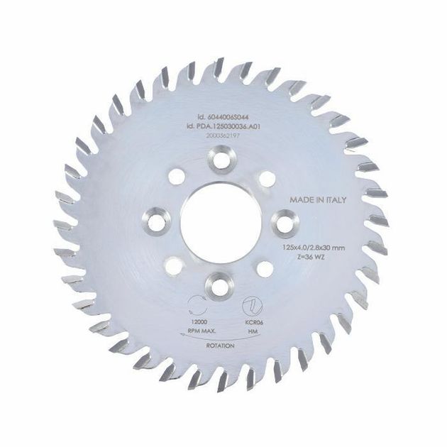 Пила дисковая D=125 F=30 Z=36 HOMAG WEEKE BHX 500 Ita Tools, фото , изображение 2 | SNABZHENIE.com.ua