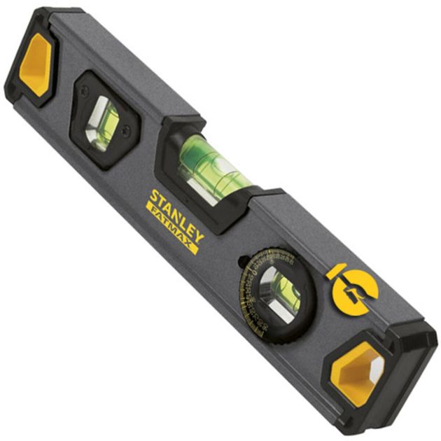 РІВЕНЬ STANLEY FATMAX PRO BOX TORPEDO 3 КАПСУЛИ 228 ММ, фото  | SNABZHENIE.com.ua