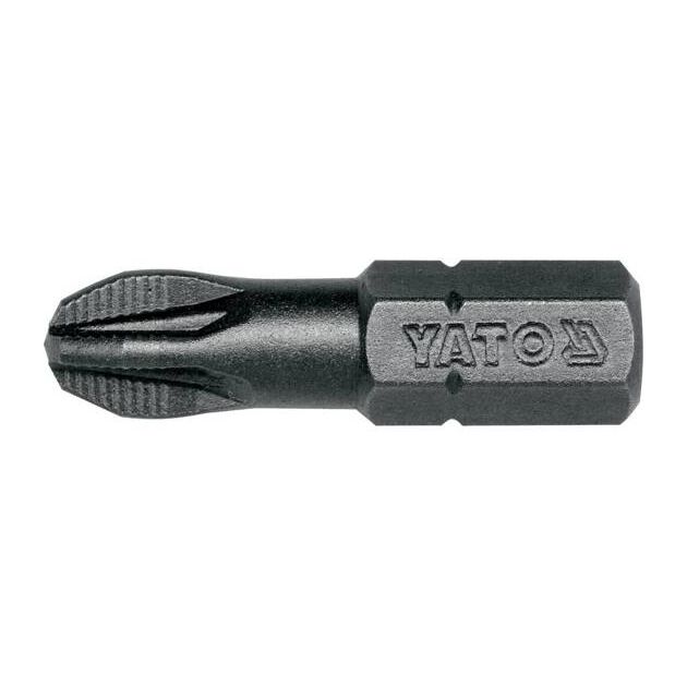 Насадка викруткова YATO Pozidriv PZ3 25 мм HEX 1/4, 50 шт., фото  | SNABZHENIE.com.ua