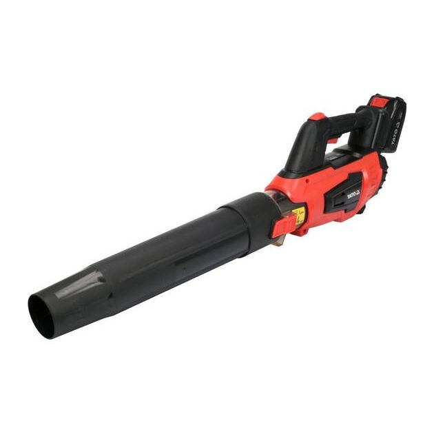 Акумуляторная воздуходувка YATO: Li-Ion 18 В, 4 Ач, 400-570 м³/ч, фото  | SNABZHENIE.com.ua