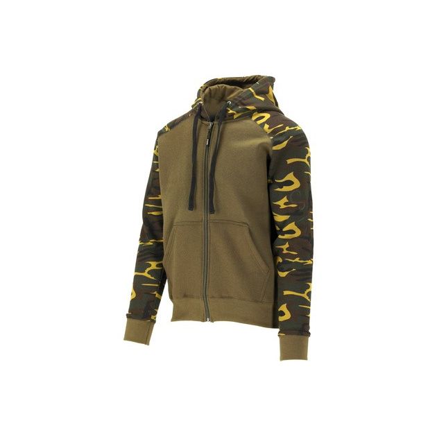 Худі YATO з капюшоном та блискавкою, розм. XXL, колір хакі, фото  | SNABZHENIE.com.ua