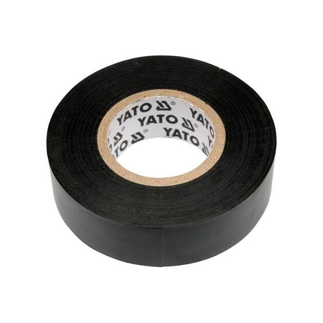 Ізолента YATO 19мм х 20м чорна, фото  | SNABZHENIE.com.ua