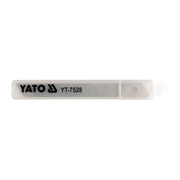 Леза з відломними сегментами YATO: W= 9 x 0,4 мм, SK5, 10 шт [24/144], фото  | SNABZHENIE.com.ua