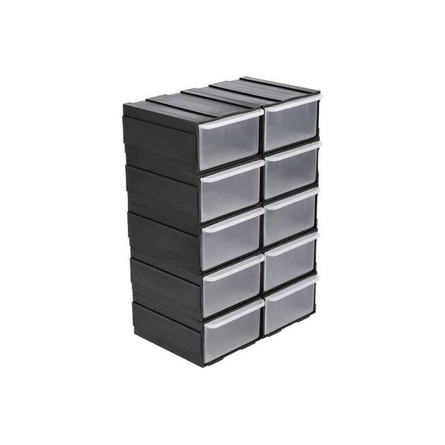 Шафа VOREL настенная с 10 ящиками 225х155х100 мм, фото  | SNABZHENIE.com.ua