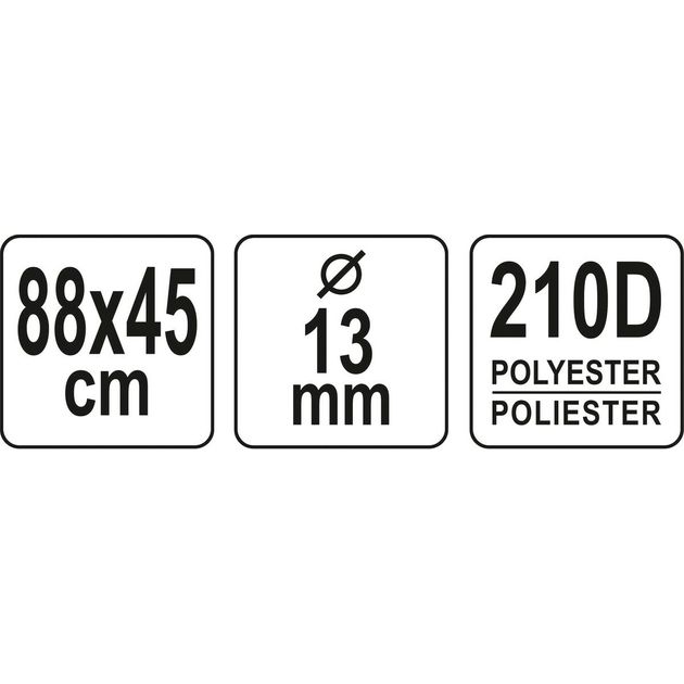 Кошик розкладний FLO 85х45х45 см з тканини Oxford 210D, трубки Ø=13 мм, фото , изображение 4 | SNABZHENIE.com.ua