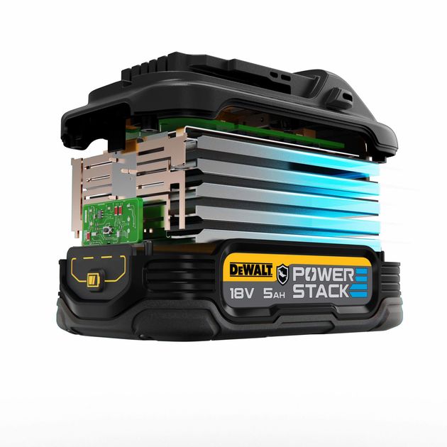 Акумуляторна батарея PowerStack GFN блок DeWALT DCBP518G, фото , зображення 2 | SNABZHENIE.com.ua Акумуляторна батарея PowerStack GFN блок DeWALT DCBP518G, фото , зображення 2 | SNABZHENIE.com.ua