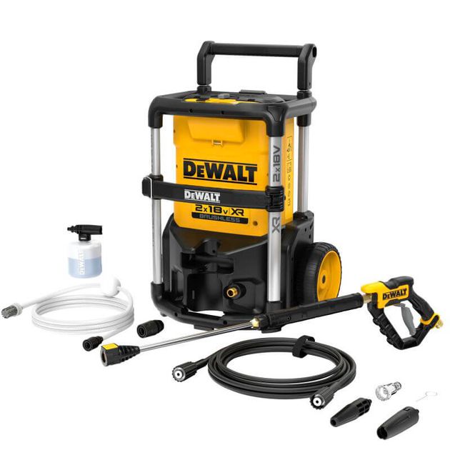 Мийка високого тиску акумуляторна безщіткова DeWALT DCMPW1600N, фото  | SNABZHENIE.com.ua