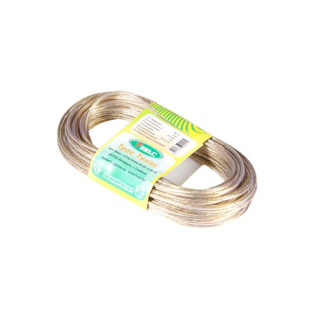 Трос в оплетке ГОСПОДАР Ø4.0 мм, 20 м, артикул 92-0402, фото , изображение 2 | SNABZHENIE.com.ua