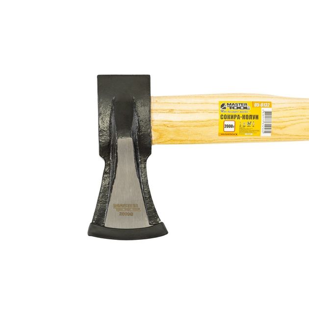 Топор-колун MASTERTOOL 2000 г, рукоятка 900 мм, дерево, 05-0132, фото , изображение 4 | SNABZHENIE.com.ua Топор-колун MASTERTOOL 2000 г, рукоятка 900 мм, дерево, 05-0132, фото , изображение 4 | SNABZHENIE.com.ua