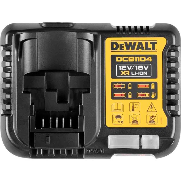 Зарядний пристрій DeWALT DCB1104M2, фото , зображення 3 | SNABZHENIE.com.ua Зарядний пристрій DeWALT DCB1104M2, фото , зображення 3 | SNABZHENIE.com.ua