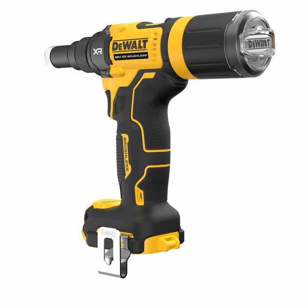 Заклепочник акумуляторний безщітковий DeWALT DCF403NT, фото , зображення 5 | SNABZHENIE.com.ua Заклепочник акумуляторний безщітковий DeWALT DCF403NT, фото , зображення 5 | SNABZHENIE.com.ua