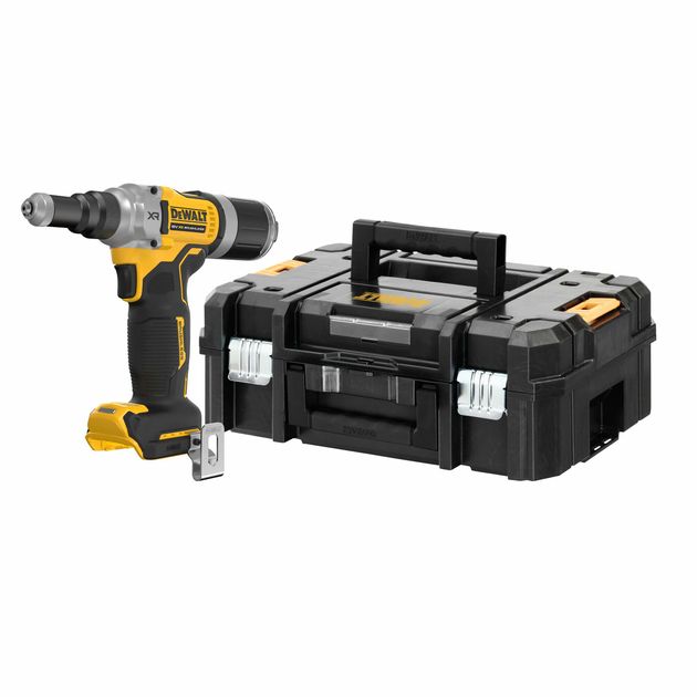 Заклепочник акумуляторний безщітковий DeWALT DCF414NT, фото , зображення 6 | SNABZHENIE.com.ua Заклепочник акумуляторний безщітковий DeWALT DCF414NT, фото , зображення 6 | SNABZHENIE.com.ua