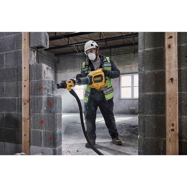 Молоток відбійний акумуляторний безщітковий SDS-MAX DeWALT DCH911NK, фото , зображення 7 | SNABZHENIE.com.ua Молоток відбійний акумуляторний безщітковий SDS-MAX DeWALT DCH911NK, фото , зображення 7 | SNABZHENIE.com.ua