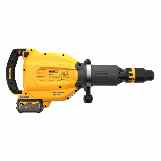 Молоток відбійний акумуляторний безщітковий SDS-MAX DeWALT DCH911X3, фото , зображення 4 | SNABZHENIE.com.ua Молоток відбійний акумуляторний безщітковий SDS-MAX DeWALT DCH911X3, фото , зображення 4 | SNABZHENIE.com.ua