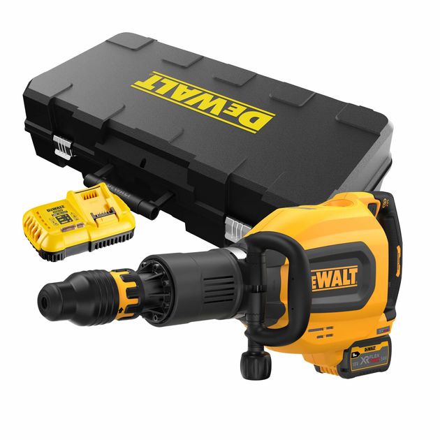 Молоток відбійний акумуляторний безщітковий SDS-MAX DeWALT DCH911X3, фото , зображення 5 | SNABZHENIE.com.ua Молоток відбійний акумуляторний безщітковий SDS-MAX DeWALT DCH911X3, фото , зображення 5 | SNABZHENIE.com.ua