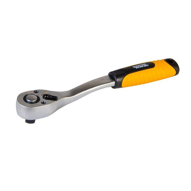 Гнутая трещотка MASTERTOOL 1/2" 72Т 78-0142, фото  | SNABZHENIE.com.ua