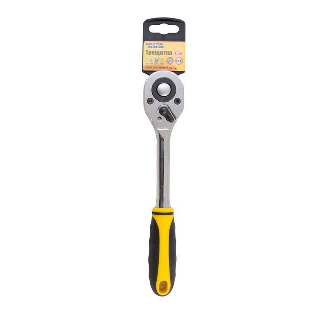 Трещотка MASTERTOOL 1/2" 45Т 78-0143, фото , изображение 2 | SNABZHENIE.com.ua Трещотка MASTERTOOL 1/2" 45Т 78-0143, фото , изображение 2 | SNABZHENIE.com.ua