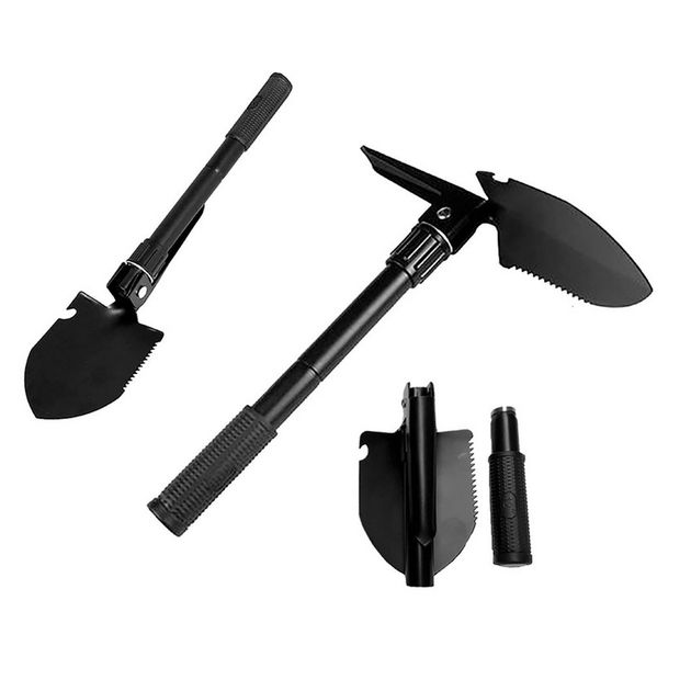 Складная саперная лопата MASTERTOOL 95х125х415 мм 14-6280, фото  | SNABZHENIE.com.ua
