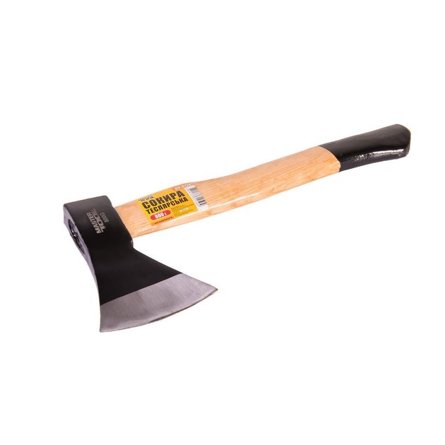 Топор MASTERTOOL 800 г рукоятка 420 мм з твердого дерева 05-0128, фото  | SNABZHENIE.com.ua