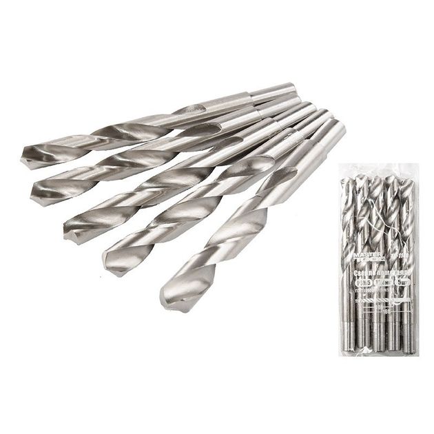 Сверло для металла MASTERTOOL Р6М5 14 мм белое 10-1140, фото  | SNABZHENIE.com.ua