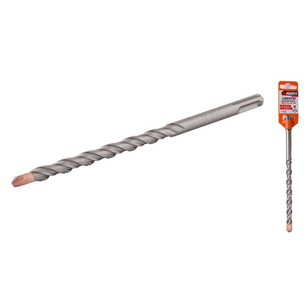 Сверло для бетона GRANITE SDS-PLUS S4 12 мм, 210 мм, фото  | SNABZHENIE.com.ua
