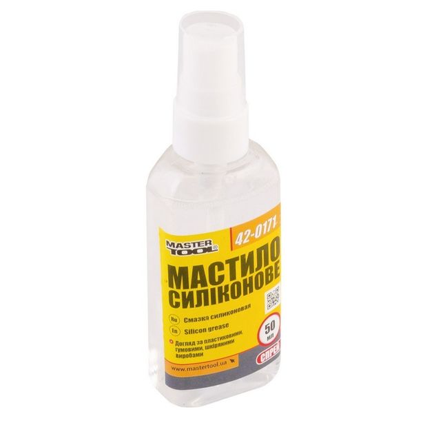 Силиконовая смазка MASTERTOOL 100 г спрей 42-0172, фото  | SNABZHENIE.com.ua
