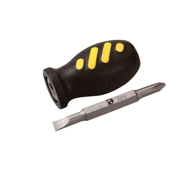 Отвёртка MASTERTOOL 2в1, насадка 75 мм РН2/SL6, 40-0177, фото  | SNABZHENIE.com.ua