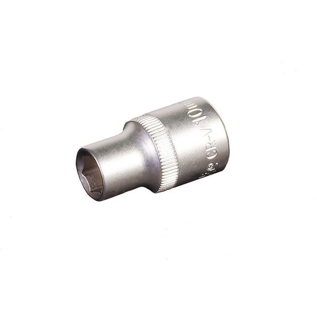 Насадка торцевая MASTERTOOL 1/2" 10 мм 6-гранная CRV 78-0010, фото  | SNABZHENIE.com.ua