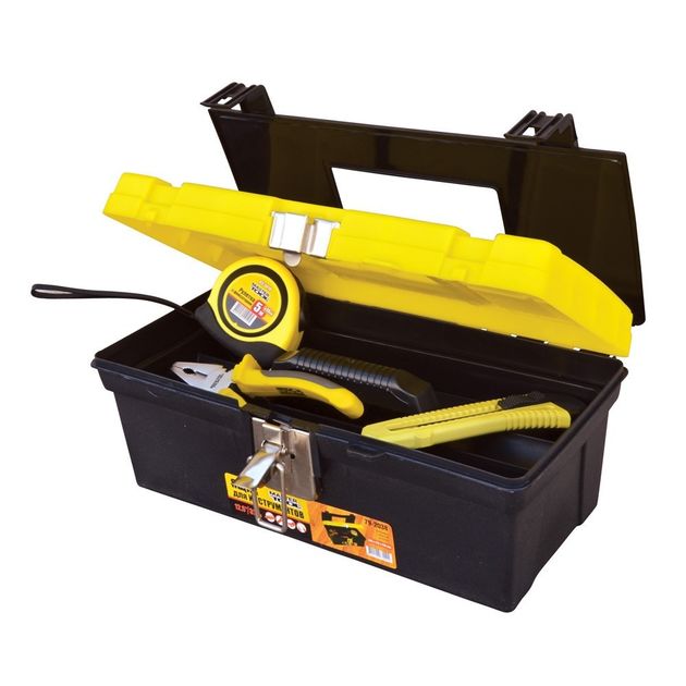 Ящик для инструмента MASTERTOOL 12.5 с металлическими замками 79-2038, фото  | SNABZHENIE.com.ua