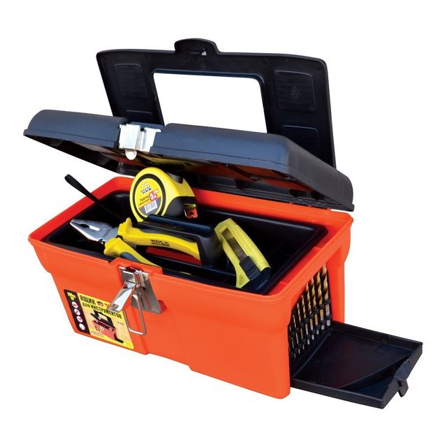 Ящик для инструмента MASTERTOOL 13 (330х180х165 мм) с замками, фото  | SNABZHENIE.com.ua
