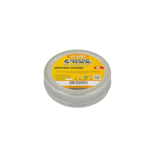 Канифоль MASTERTOOL 20 г, фото  | SNABZHENIE.com.ua