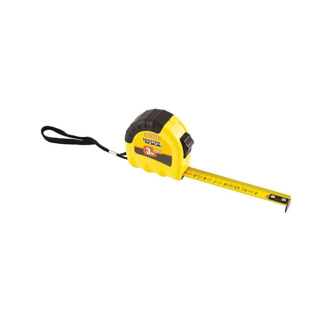 Рулетка MASTERTOOL Shiftlock 3 м 16 мм нейлонове покриття 62-3016, фото  | SNABZHENIE.com.ua