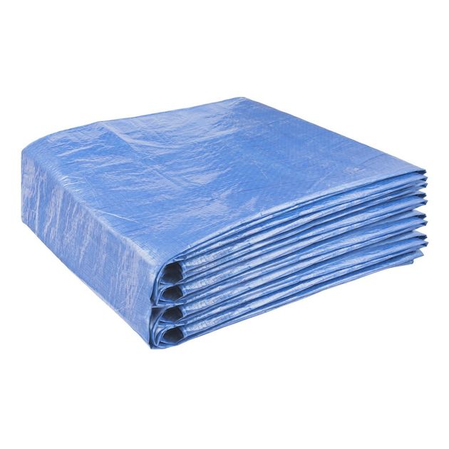 Тент MASTERTOOL 6x12 м 65 г/м² синий 79-9612, фото  | SNABZHENIE.com.ua