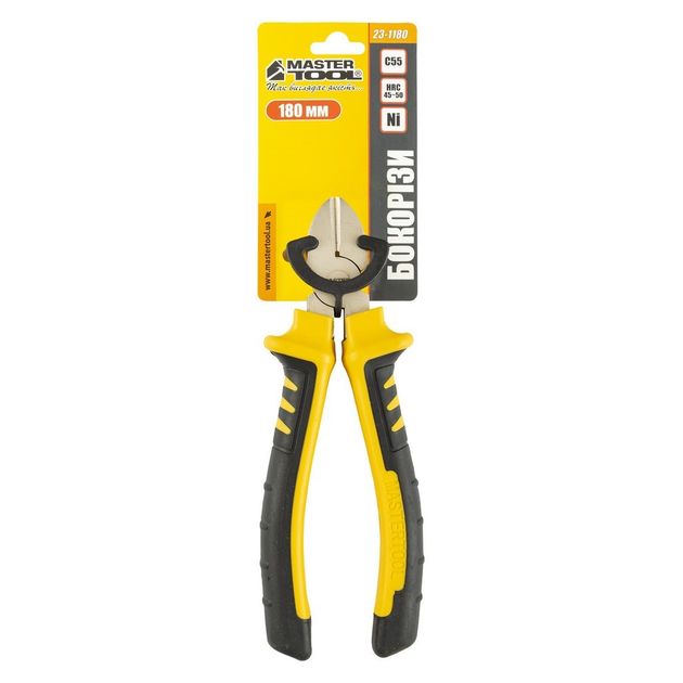 Бокорезы MASTERTOOL 180 мм, C55, HRC 45-50, 23-1180, фото , изображение 4 | SNABZHENIE.com.ua Бокорезы MASTERTOOL 180 мм, C55, HRC 45-50, 23-1180, фото , изображение 4 | SNABZHENIE.com.ua