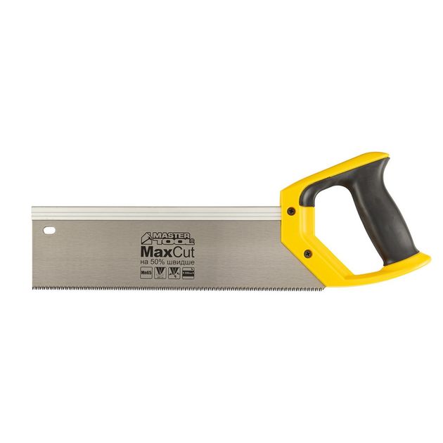 Ножовка MASTERTOOL 300 мм 12TPI MAX CUT, каленый зуб 3-D заточка, фото  | SNABZHENIE.com.ua