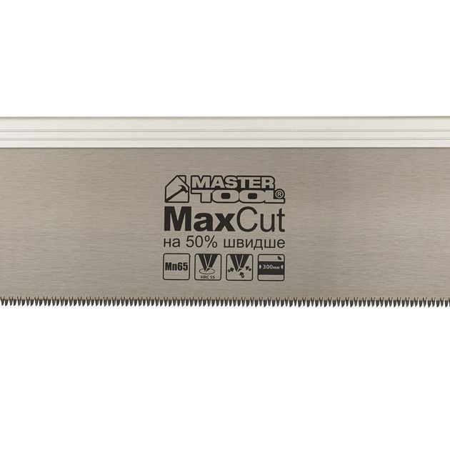 Ножовка MASTERTOOL 300 мм 12TPI MAX CUT, каленый зуб 3-D заточка, фото , изображение 2 | SNABZHENIE.com.ua Ножовка MASTERTOOL 300 мм 12TPI MAX CUT, каленый зуб 3-D заточка, фото , изображение 2 | SNABZHENIE.com.ua
