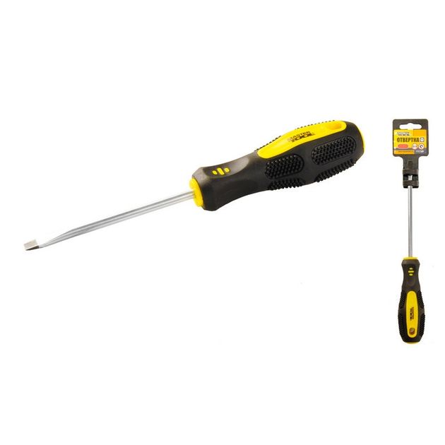 Отвёртка плоская MASTERTOOL SL6x100 мм 48-5610, фото  | SNABZHENIE.com.ua