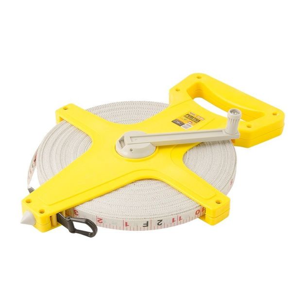 Рулетка геодезическая MASTERTOOL 100 м стекловолокно 66-1013, фото  | SNABZHENIE.com.ua