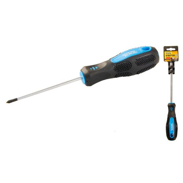 Отвёртка крестовая MASTERTOOL РН1 75 мм 48-5175, фото  | SNABZHENIE.com.ua