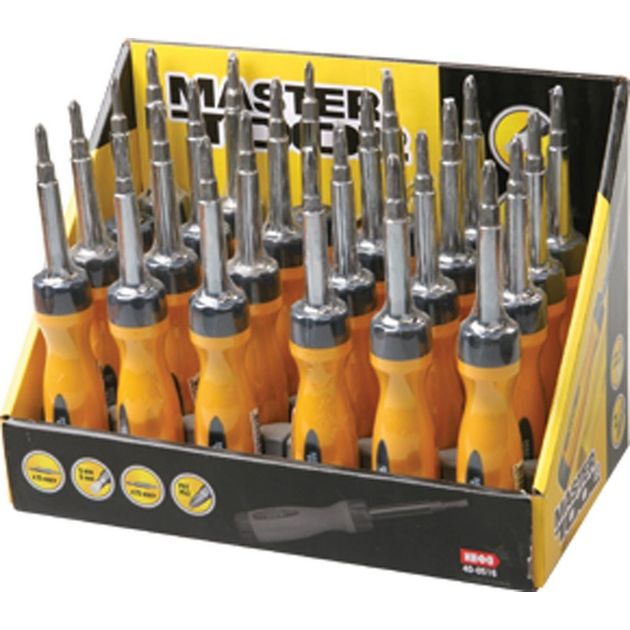 Отвертка MASTERTOOL 4В1 40-0516, фото , зображення 2 | SNABZHENIE.com.ua Отвертка MASTERTOOL 4В1 40-0516, фото , зображення 2 | SNABZHENIE.com.ua