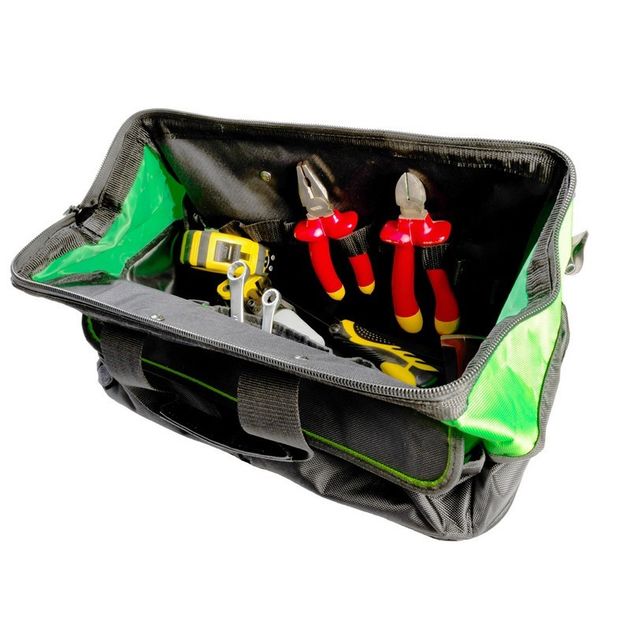 Сумка для инструментов MASTERTOOL 460х250х300 мм, 8 карманов, 79-1918, фото , изображение 10 | SNABZHENIE.com.ua Сумка для инструментов MASTERTOOL 460х250х300 мм, 8 карманов, 79-1918, фото , изображение 10 | SNABZHENIE.com.ua