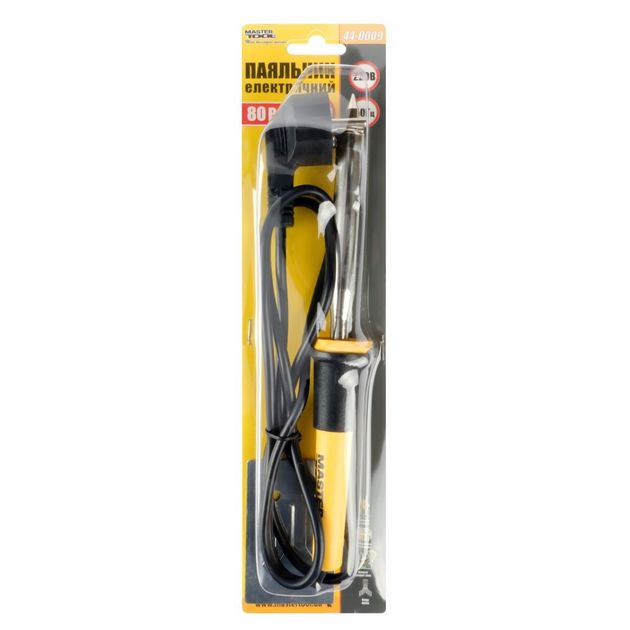 Электрический паяльник MASTERTOOL 80 Вт 44-0009, фото , изображение 2 | SNABZHENIE.com.ua Электрический паяльник MASTERTOOL 80 Вт 44-0009, фото , изображение 2 | SNABZHENIE.com.ua