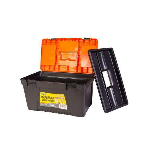 Ящик для инструмента MASTERTOOL 17, 432х248х240 мм, с замками, фото  | SNABZHENIE.com.ua