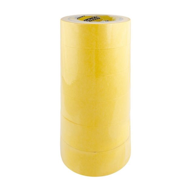 Лента малярна MASTERTOOL 48 мм 50 м 79-9905, фото , зображення 2 | SNABZHENIE.com.ua