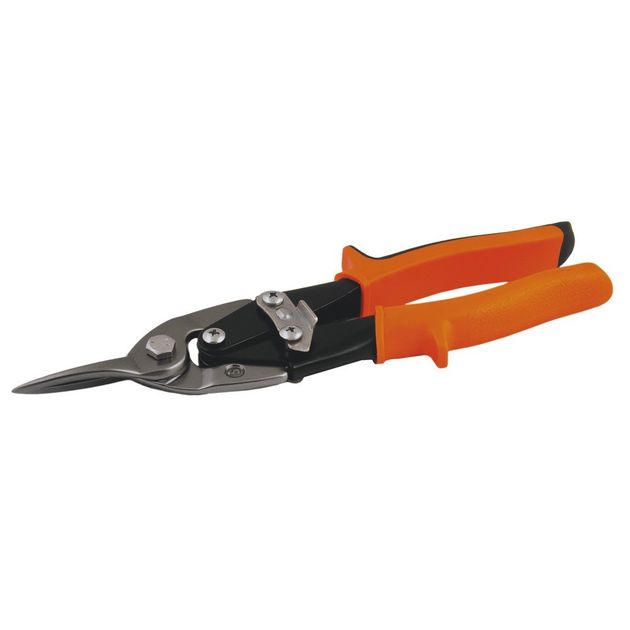 Ножиці по металу MASTERTOOL 250 мм прямі (прямий рез) CrMo 01-0427, фото  | SNABZHENIE.com.ua