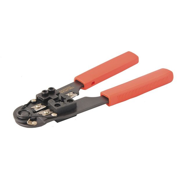 Кліщі для обжиму штекерів MASTERTOOL RJ45 195 мм 75-2242, фото  | SNABZHENIE.com.ua