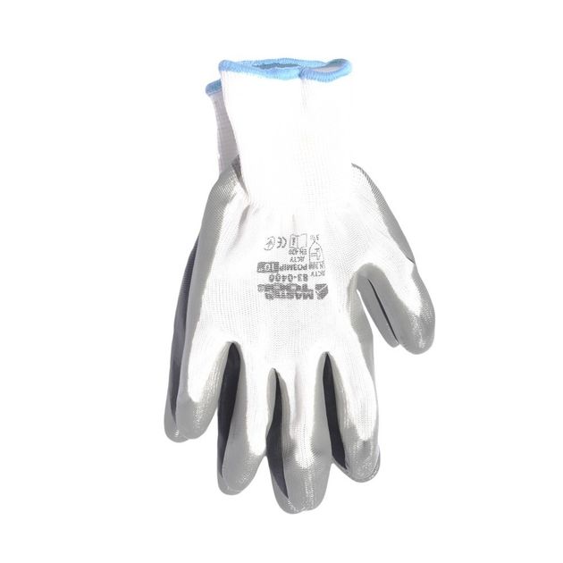 Перчатки трикотажные MASTERTOOL с нитриловым покрытием 10 35-37 г, фото , изображение 2 | SNABZHENIE.com.ua Перчатки трикотажные MASTERTOOL с нитриловым покрытием 10 35-37 г, фото , изображение 2 | SNABZHENIE.com.ua