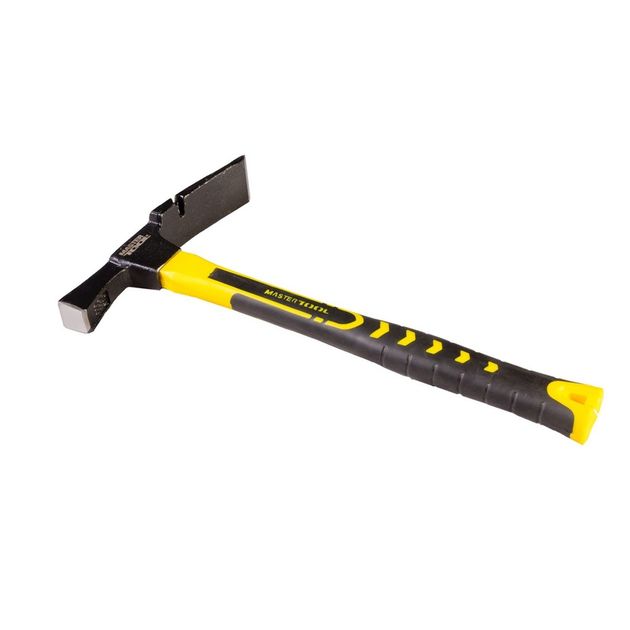 Молоток каменщика MASTERTOOL 600 г з рукояткою з скловолокна 02-0124, фото  | SNABZHENIE.com.ua