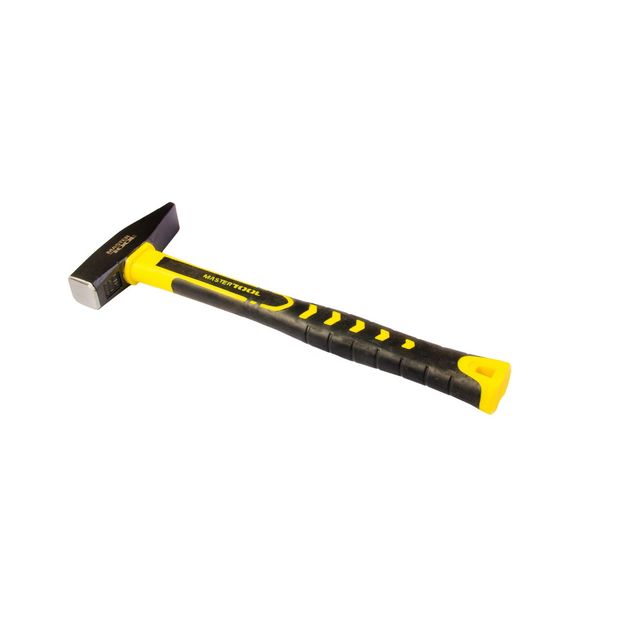 Молоток слесарний MASTERTOOL 500 г рукоятка з стекловолокна 02-0805, фото  | SNABZHENIE.com.ua