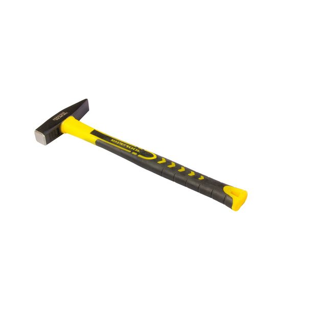 Молоток слесарний MASTERTOOL 300 г рукоятка з стекловолокна 02-0803, фото  | SNABZHENIE.com.ua